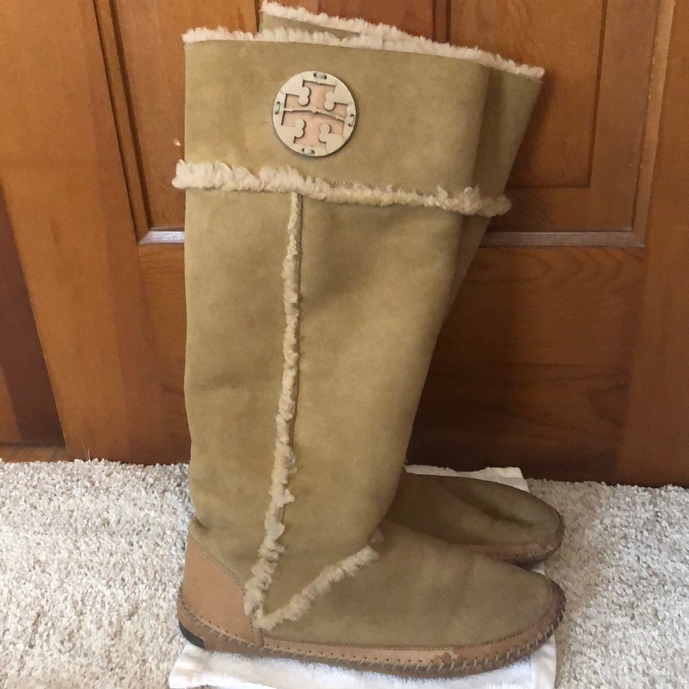 Tory Burch shearling boots